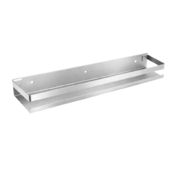 Półka łazienkowa wisząca pod prysznic DELVANT BANO SREBRNA 60 CM - obrazek 3
