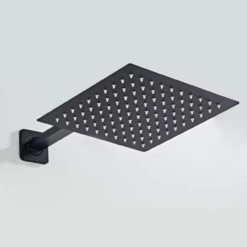 Deszczownica prysznicowa kwadratowa DELVANT SQUARE czarny 30 x 30 cm - obrazek 3