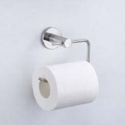 Uchwyt na papier toaletowy łazienkowy metalowy DELVANT ESVAN srebrny - obrazek 10