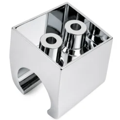 Uchwyt do słuchawki prysznicowej wieszak na słuchawkę 23 mm DELVANT chrom