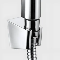 Uchwyt do słuchawki prysznicowej wieszak na słuchawkę 23 mm DELVANT chrom