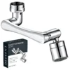 PRZEDŁUŻKA DO KRANU BATERII PERLATOR AERATOR OBROTOWY 1080° DELVANT CHROME